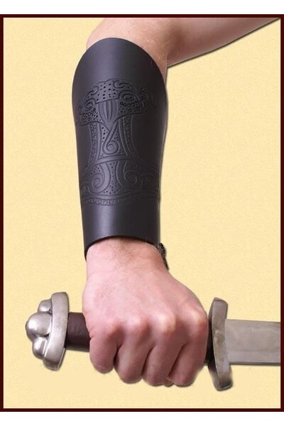 Pair of vambraces with Thors hammer