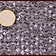 Ulfberth Chain mail piece, flat rings - round rivets, 20 x 20 cm