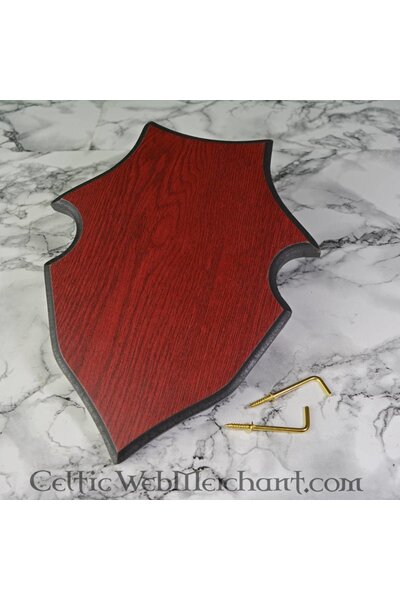 Hanging shield for swords