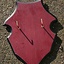 Hanging shield for swords