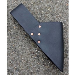 Leather sword holder for belt