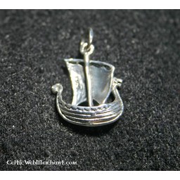 Silver Viking ship