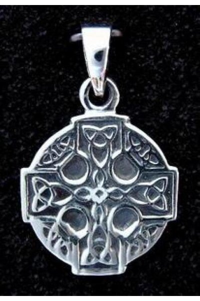 Celtic cross silver