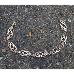 Knotted Celtic wrist bracelet