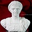 Bust emperor Tiberius Claudius Nero