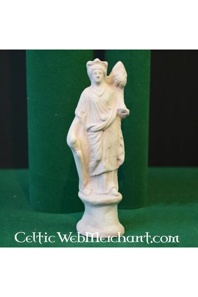 Roman votive statue goddess Fortuna