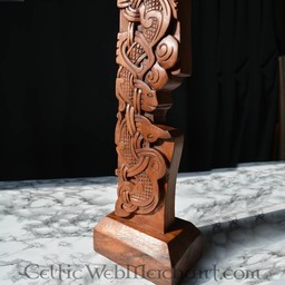 Viking woodcarving