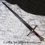 Templar sword with lion heads