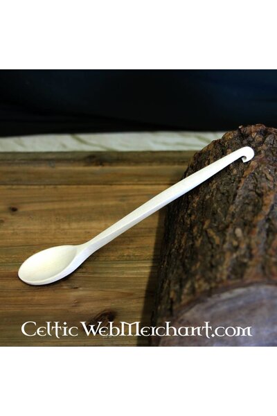 Eating spoon with hook