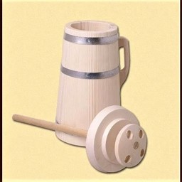 Wooden churn