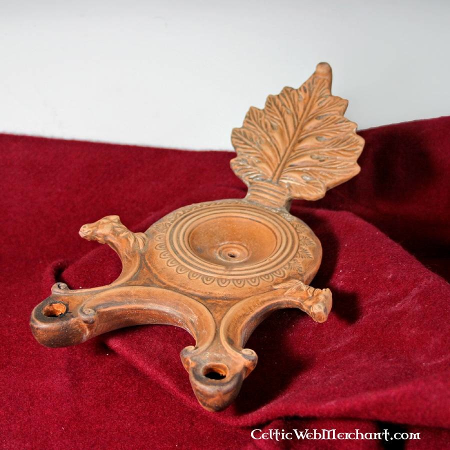 Double Roman oil lamp CelticMerchant.co.uk