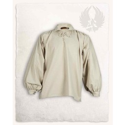 Medieval shirt Jonathan, cream