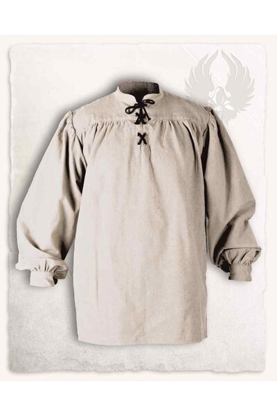 Medieval shirt Ansgar, natural