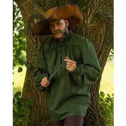 Medieval shirt Ansgar, green