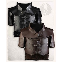 Leather armor Rasmus, black