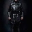 Leather armor Rasmus, black