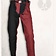 Mytholon Mi-parti pants Gustav, Black/Red