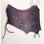 Corset Maren, brown leather