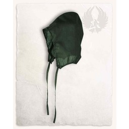 Medieval cap Jaspar, green