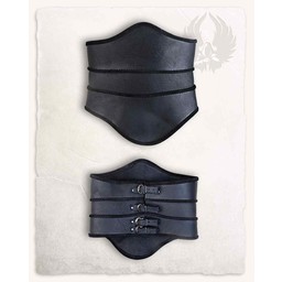 Armor corset Scarlett, black