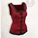 Mytholon Bodice Ursula, burgundy, wool