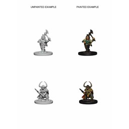 Dungeons and Dragons: Nolzur's Marvelous Miniatures - Dwarf Barbarian