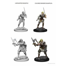 Dungeons and Dragons: Nolzur's Marvelous Miniatures - Human Female Barbarian