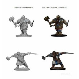 Dungeons and Dragons: Nolzur’s Marvelous Miniatures - Male Dwarf Fighter