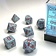 Chessex Polyhedral 7 dice set, Speckled, Air