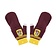 Cinereplicas Harry Potter: mittens, Gryffindor burgundy