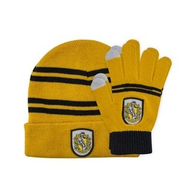 Harry Potter: gloves and hat set for children, Hufflepuff