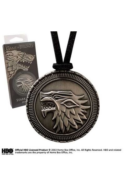 Game of Thrones: Stark shield necklace