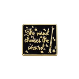 Harry Potter: Wand Chooses the Wizard Enamel Pin Badge