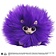Noble Collection Harry Potter: Purple Pygmy Puff Plush
