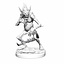 Dungeons and Dragons: Nolzur's Marvelous Miniatures - Barbed Devils