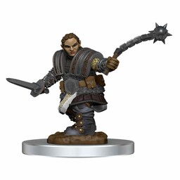 Dungeons and Dragons: Nolzur's Marvelous Miniatures - Dwarf Fighter Female