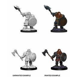 Dungeons and Dragons: Nolzur's Marvelous Miniatures - Male Dwarf Fighter