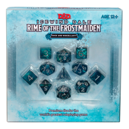 D&D Icewind Dale Rime of The Frostmaiden Dice Set