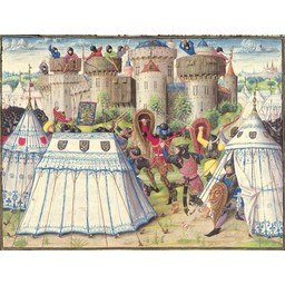 Medieval tent Herold 3 x 3 m