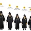 Harry Potter Cosplay: Hufflepuff wizard robe