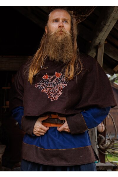 Viking chaperon Bjomolf, brown
