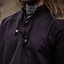 Medieval shirt with short sleeves, brown