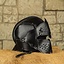 Leather helmet Antonius deluxe, black