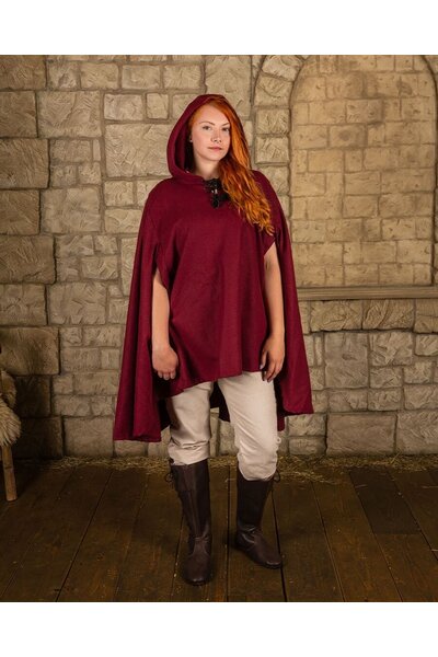 Cape Raven, wool, red