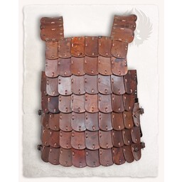 Leather Viking armour, Birger, brown