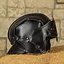 Leather helmet Antonius, black