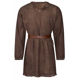 Medieval tunic Einfalp, brown