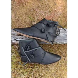 Jorvik Viking shoes, black