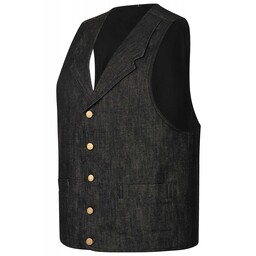 1920 vest Harold, black
