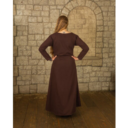 Viking dress Lenora, brown